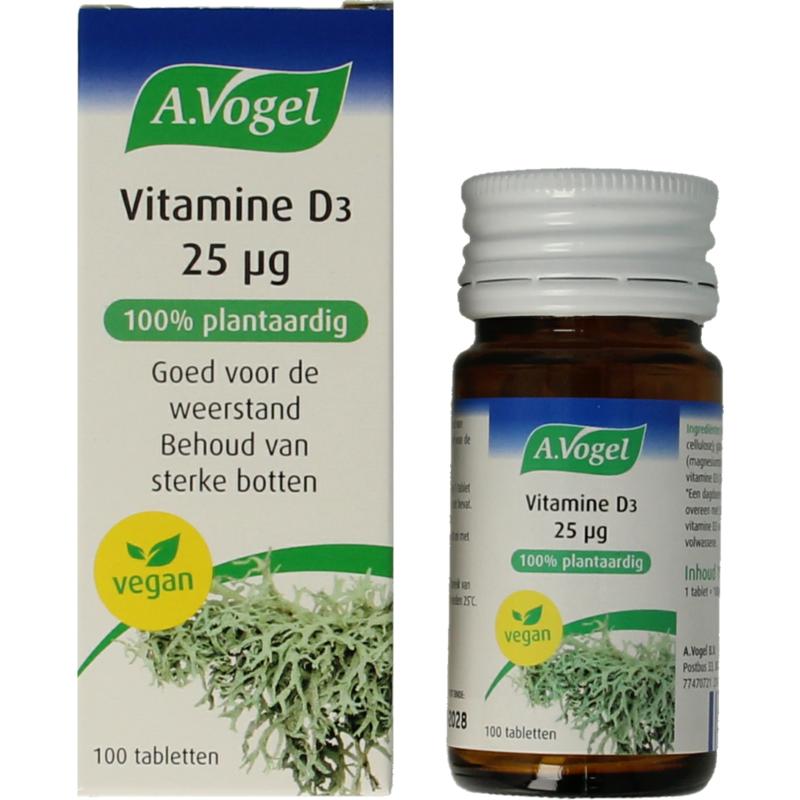 A Vogel Vitamine D3 25Ug