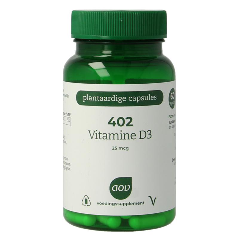 Aov 402 Vitamine D3 25Mcg