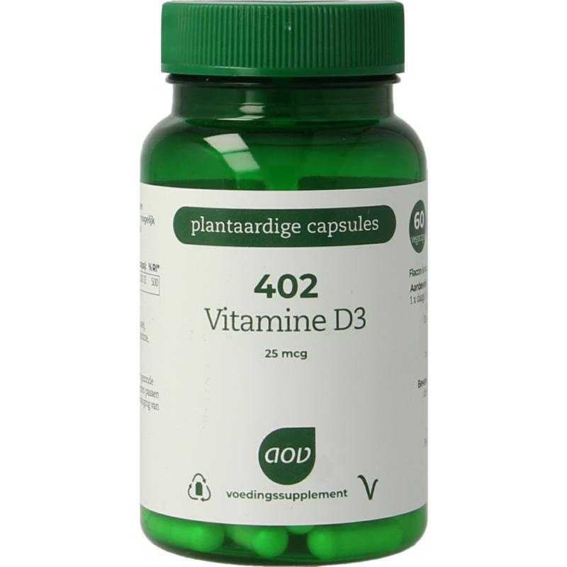 Aov 402 Vitamine D3 25Mcg