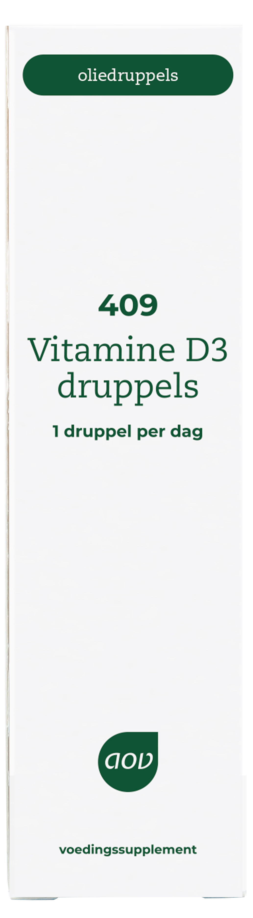 Aov 409 Vitamine D3 Druppels 25Mcg