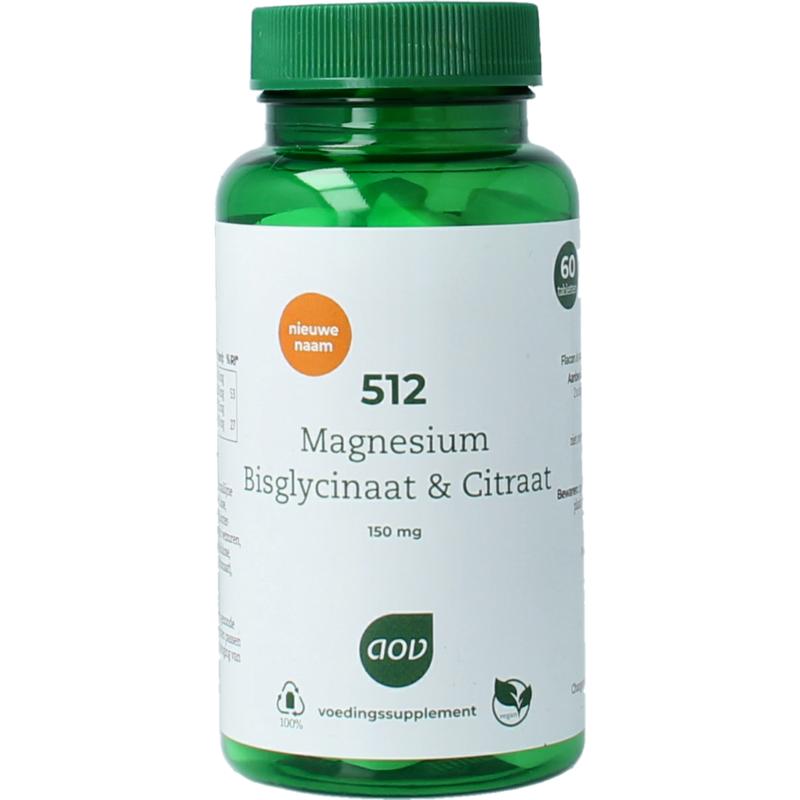 Aov 512 Magnesium Ac & Citraat 150Mg
