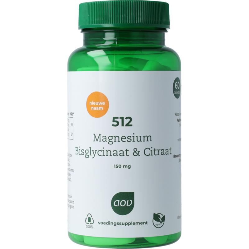 Aov 512 Magnesium Ac & Citraat 150Mg