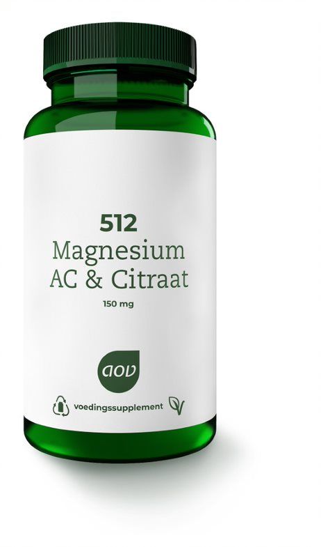 Aov 512 Magnesium Ac & Citraat 150Mg