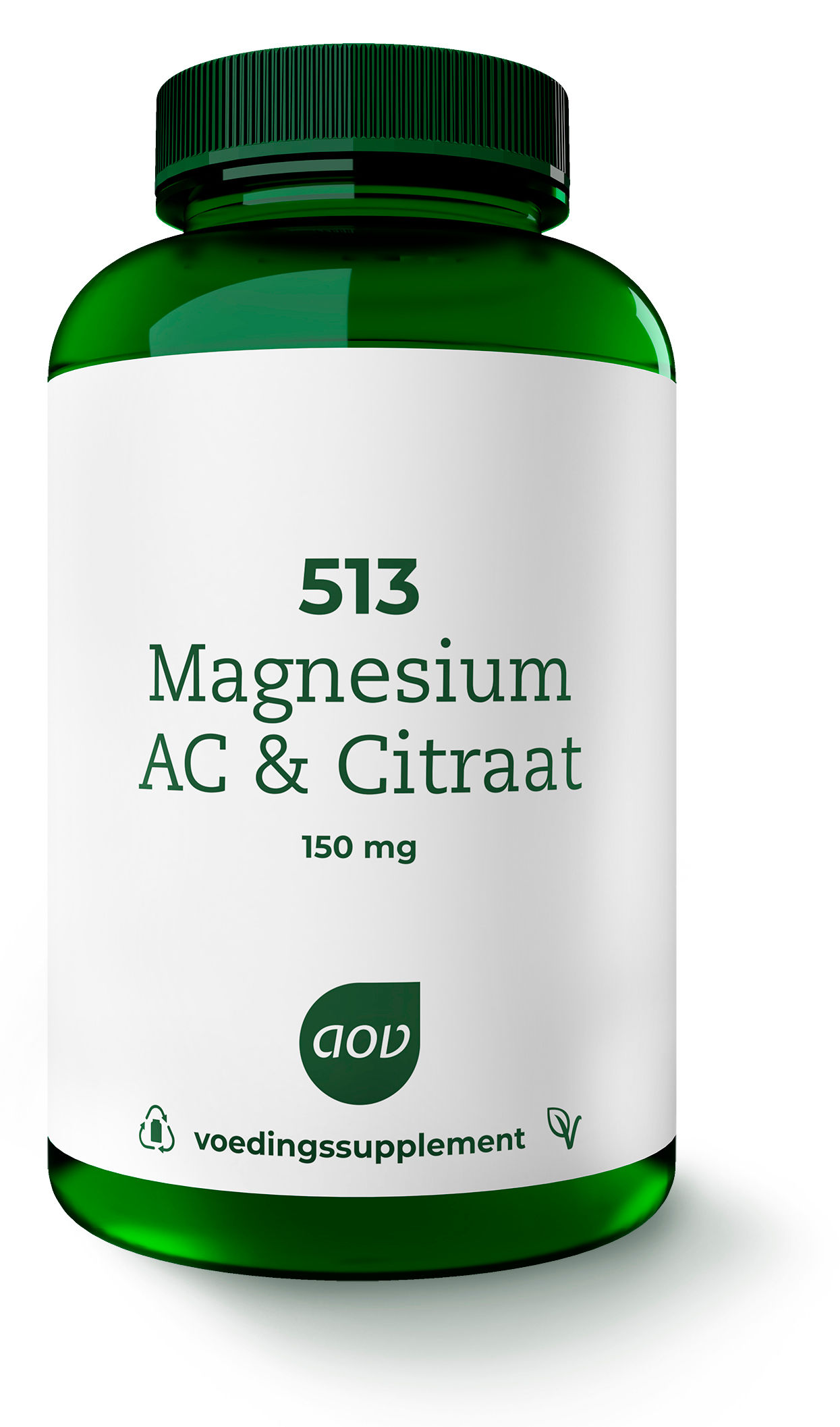 Aov 513 Magnesium Bisglycinaat & Citraat 150Mg