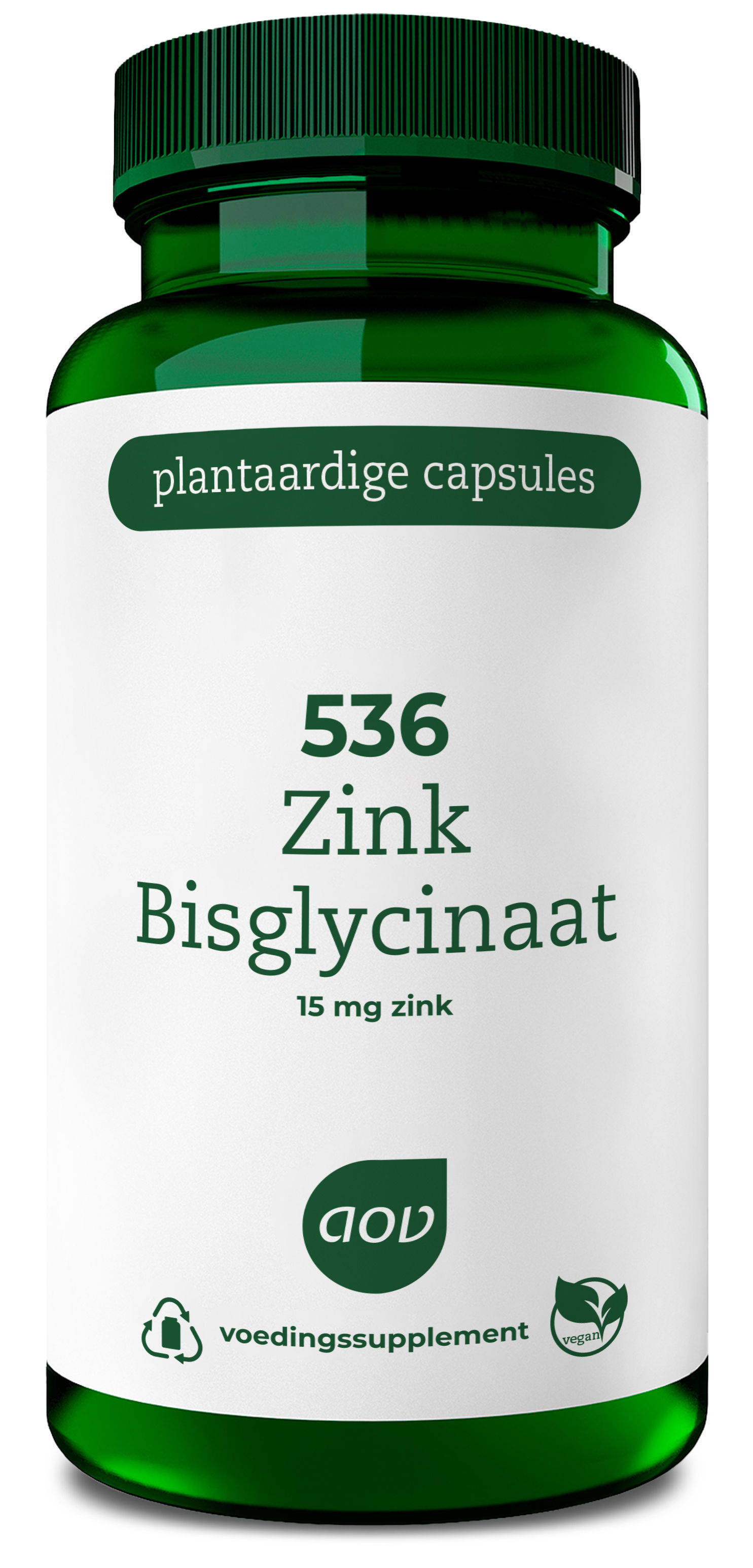Aov 536 Zink Bisglycinaat 15Mg