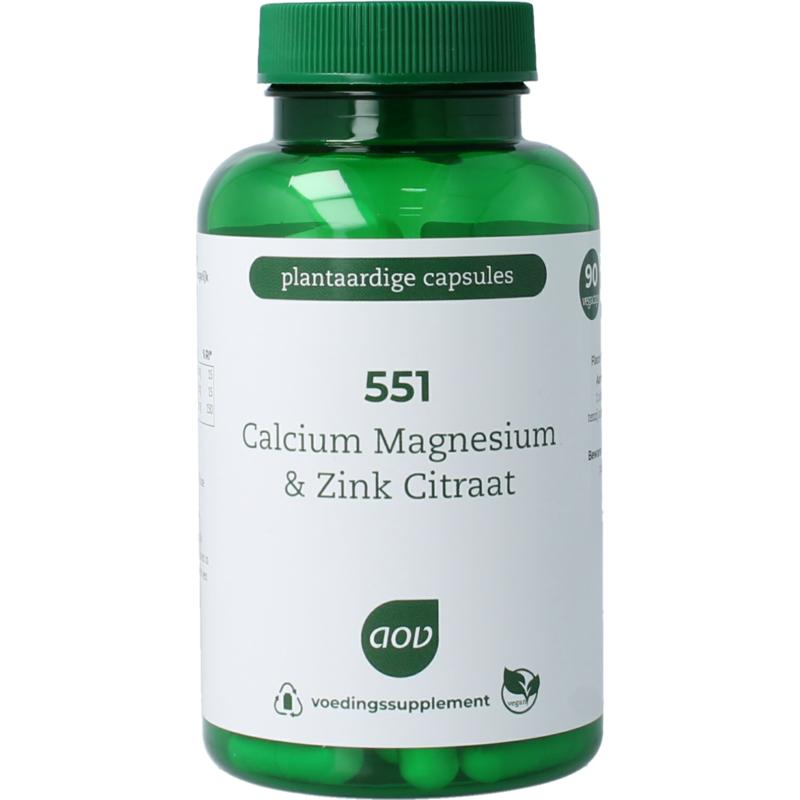 Aov 551 Calcium Magnesium & Zink Citraat