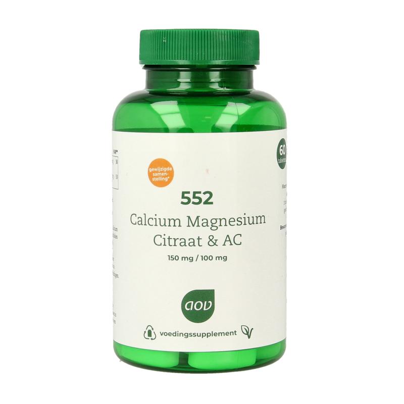 Aov 552 Calcium & Magnesium Citraat Ac