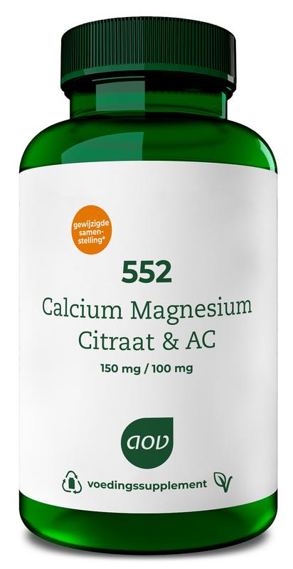 Aov 552 Calcium & Magnesium Citraat Ac