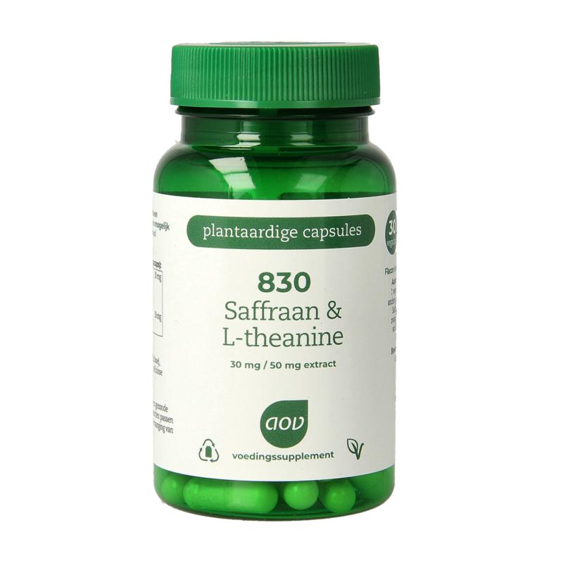 Aov 830 Saffraan & L-Theanine
