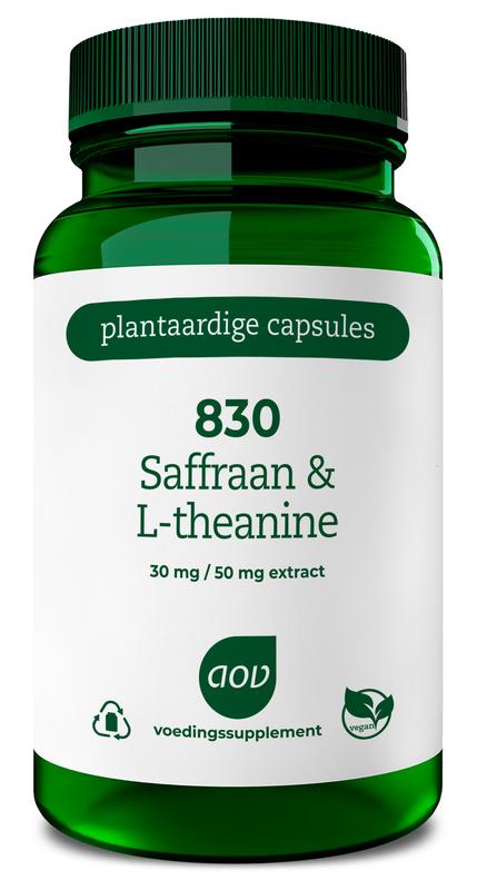 Aov 830 Saffraan & L-Theanine
