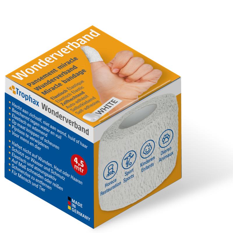 Abc Wondverband Wonderverband Wit 4.5M X 5Cm