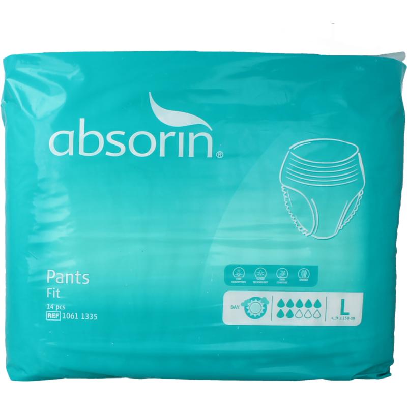 Absorin Comfort Pants Fit L