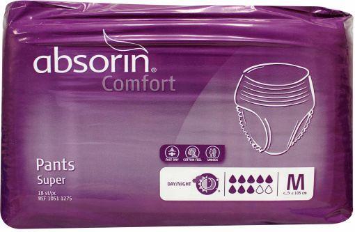 Absorin Comfort Pants Super Maat M Tot 105Cm