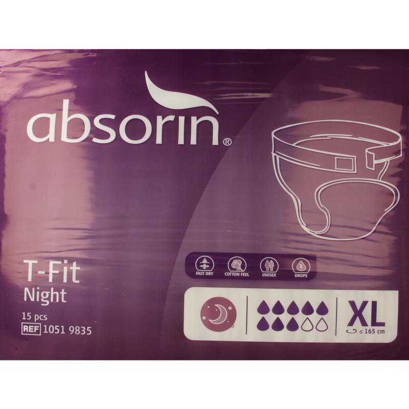 Absorin Comfort T-Fit Night Maat Xl