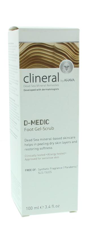 Ahava Clineral D-Medic Foot Gel Scrub