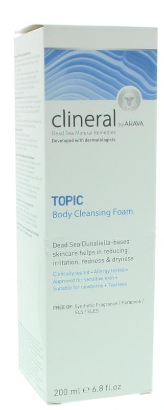 Ahava Clineral Topic Body Cleansing Foam