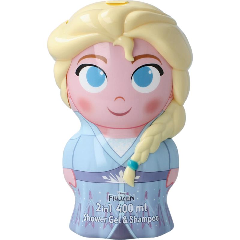 Air-Val Frozen Elsa 2D Figure Shower & Shampoo