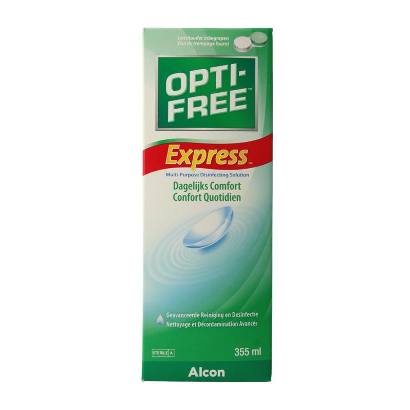Alcon Optifree Express Mpds + Lenshouder