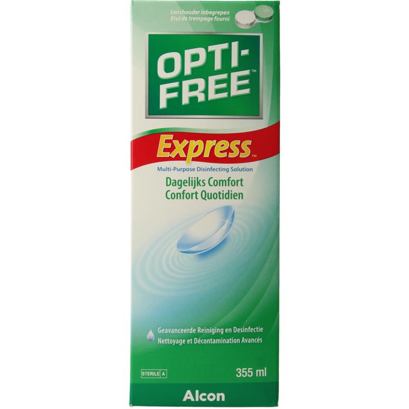 Alcon Optifree Express Mpds + Lenshouder