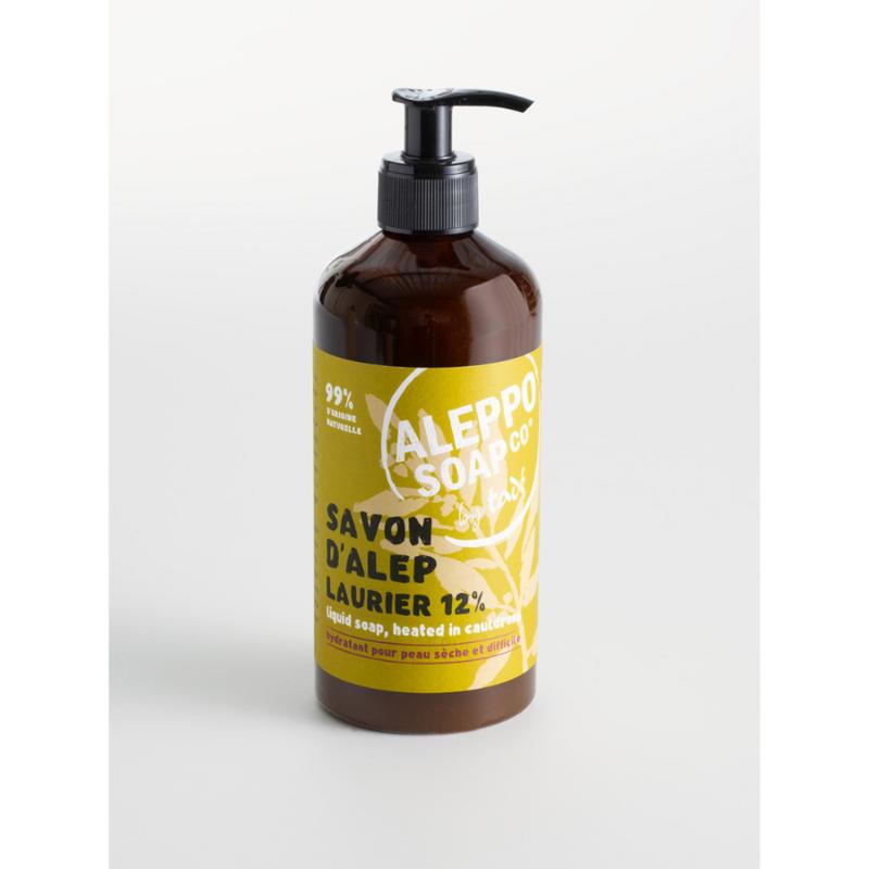 Aleppo Soap Co Zeep 12% Laurier Met Pomp