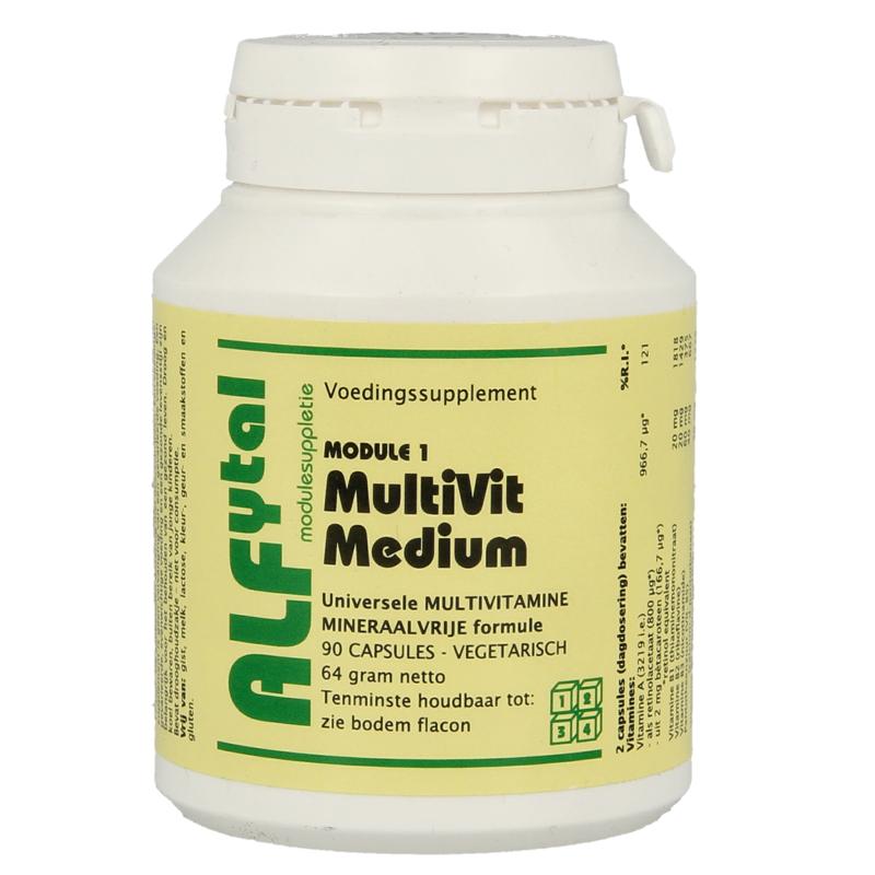 Alfytal Multivit Medium - Mineraalvrij