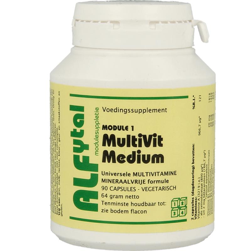Alfytal Multivit Medium - Mineraalvrij