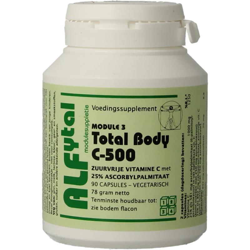 Alfytal Total Body C-500 Zuurvrij25% Vetoplosbaar