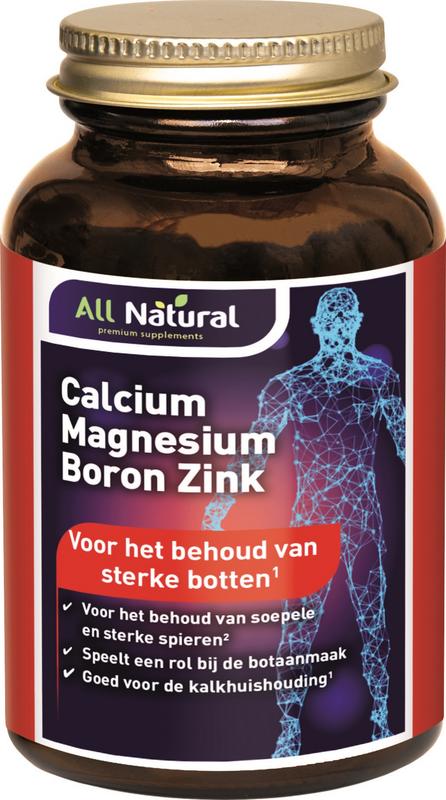 All Natural Calcium Magnesium Boron Zink