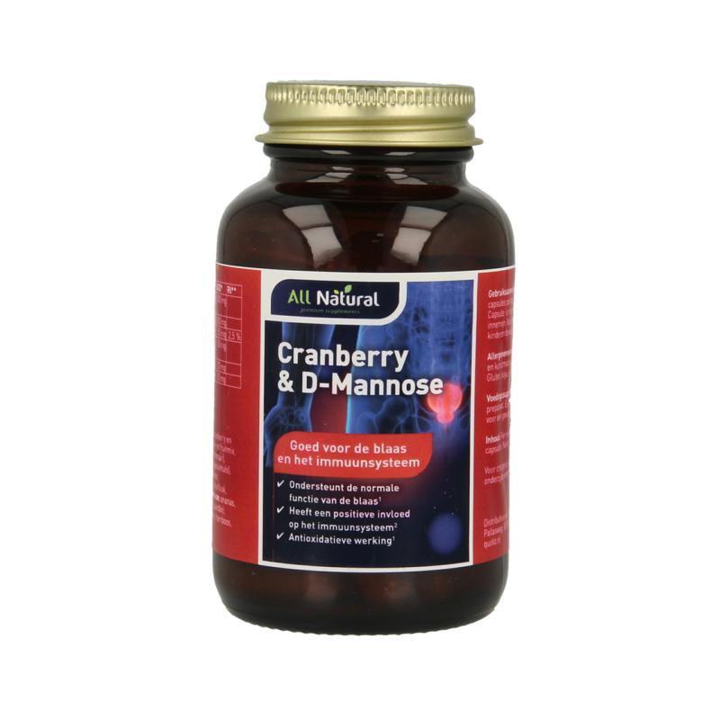All Natural Cranberry & D-Mannose