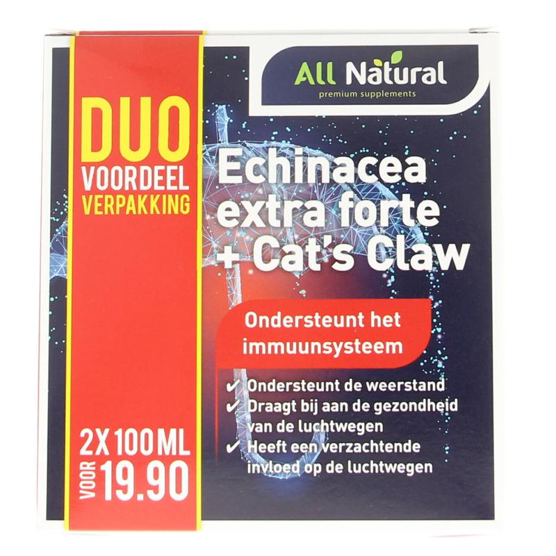 All Natural Echinacea Extra Forte + Cat's Claw