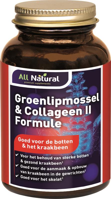 All Natural Groenlipmossel & Collageen Ii Formule