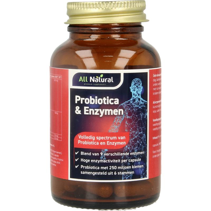 All Natural Probiotica & Enzymen