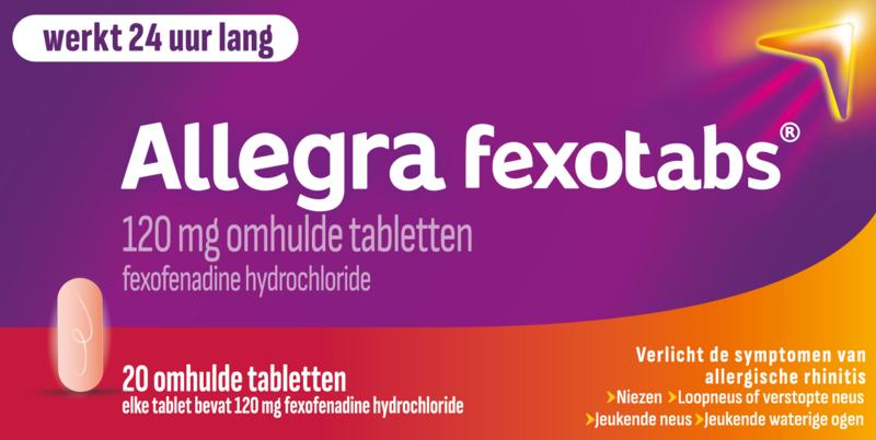 Allegra Fexotabs Hooikoortstabletten