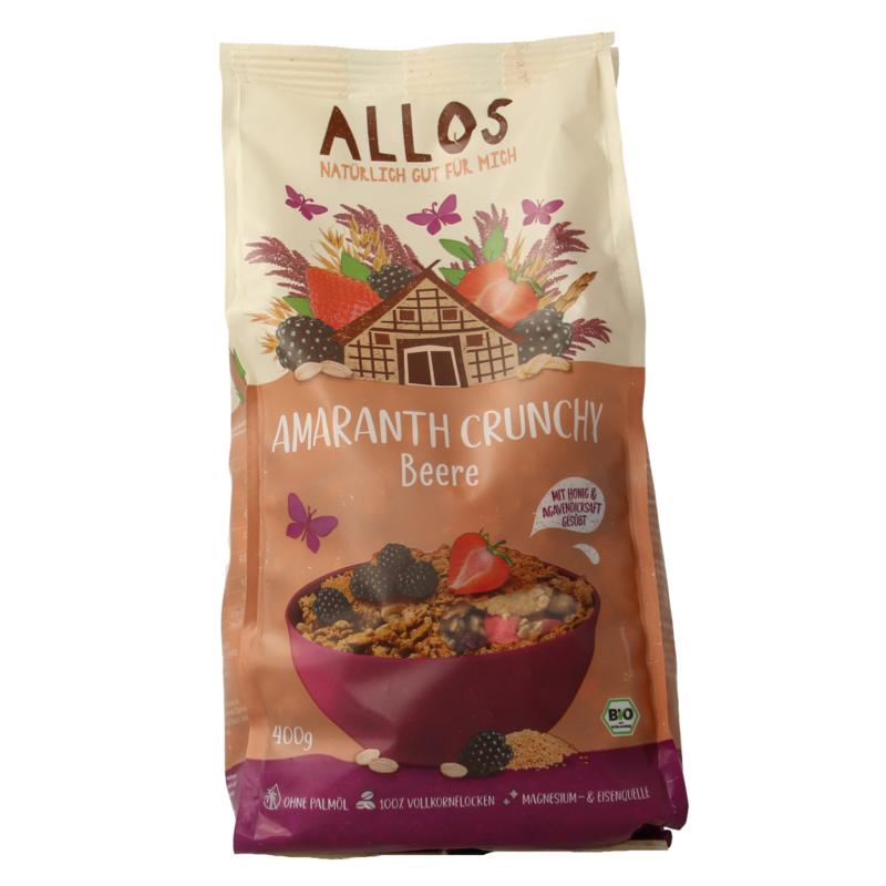 Allos Crunchy Amarant Rode Vruchten Bio