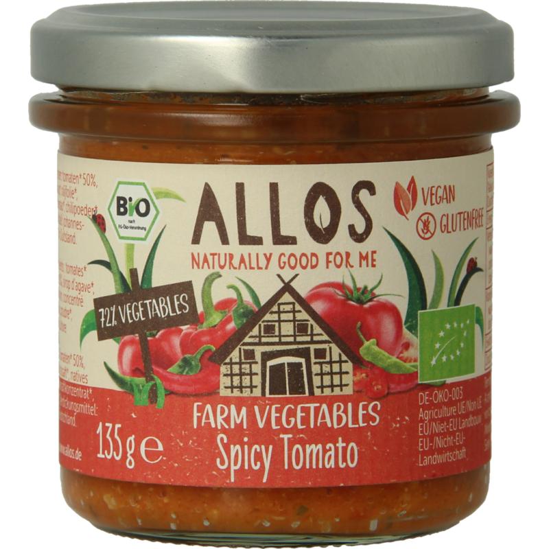Allos Farm Vegetables Pittige Tomaat Bio