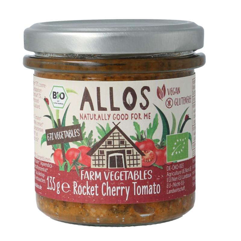 Allos Farm Vegetables Rucola & Kerstomaat Bio