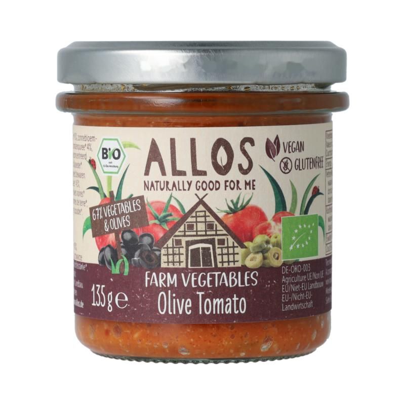 Allos Farm Vegetables Tomaat & Olijf Bio