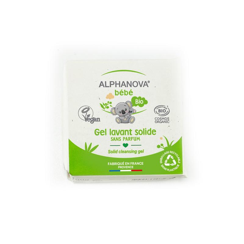 Alphanova Baby Baby Bio Solid Cleansing Gel