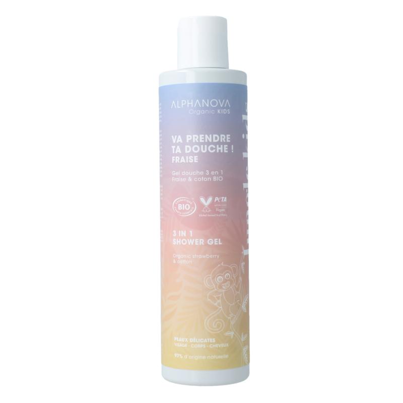 Alphanova Kids Kids Bio Showergel Strawberry
