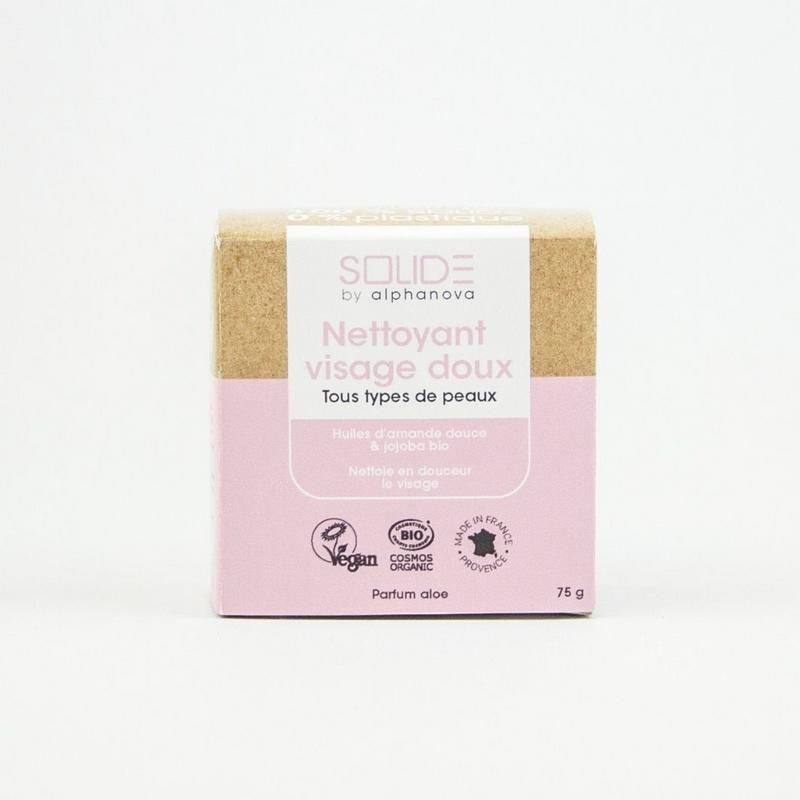 Alphanova Solide Cleansing Bar Bio Gezicht Alle Huidtype