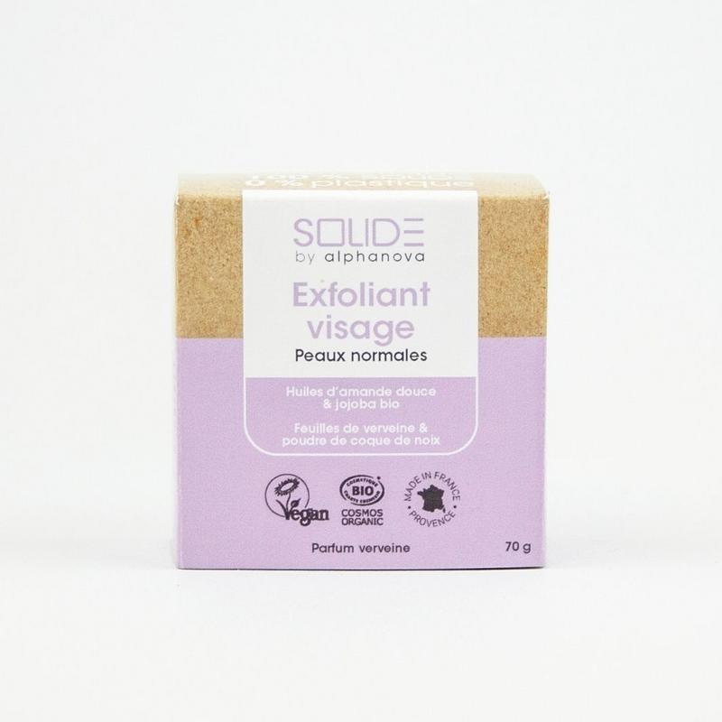 Alphanova Solide Exfoliating Bar Bio Almond Jojoba Scrub