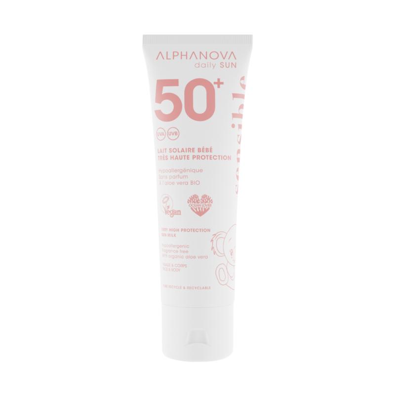 Alphanova Sun Baby Sun Milk Sensitive Bio Spf50+