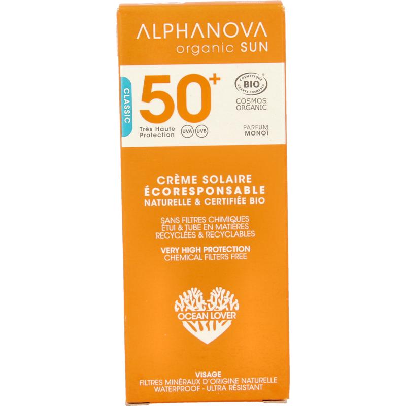 Alphanova Sun Sun Bio Cream Spf50+ High Protection