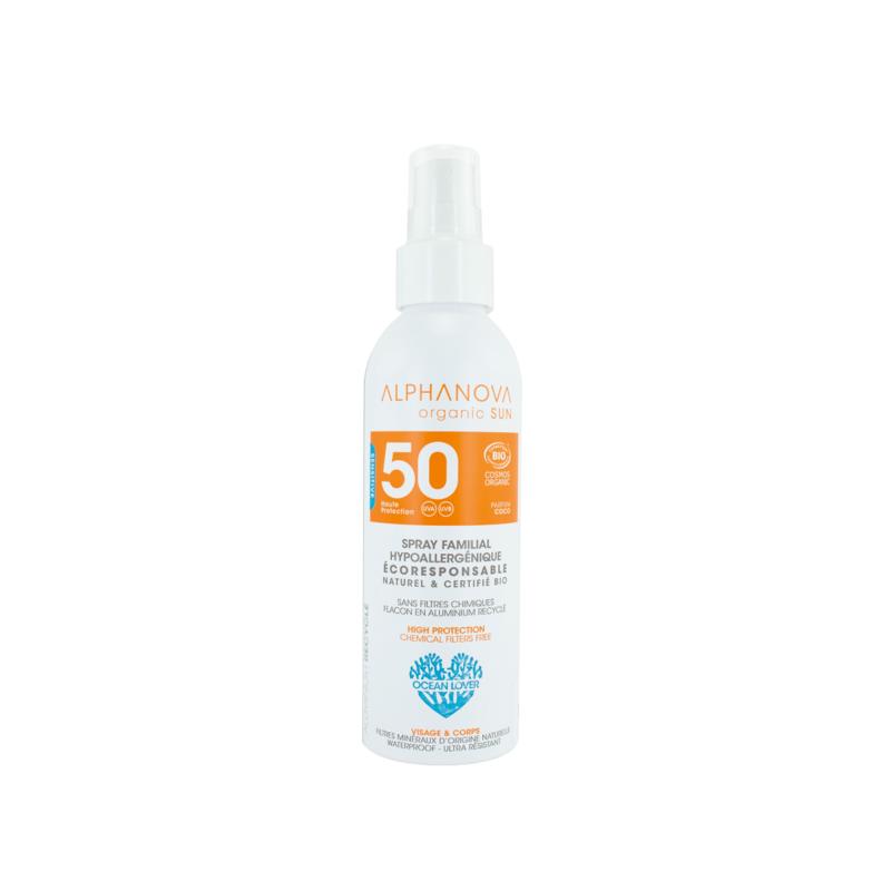 Alphanova Sun Sun Bio Family Spray Hypo Allergeen Spf50