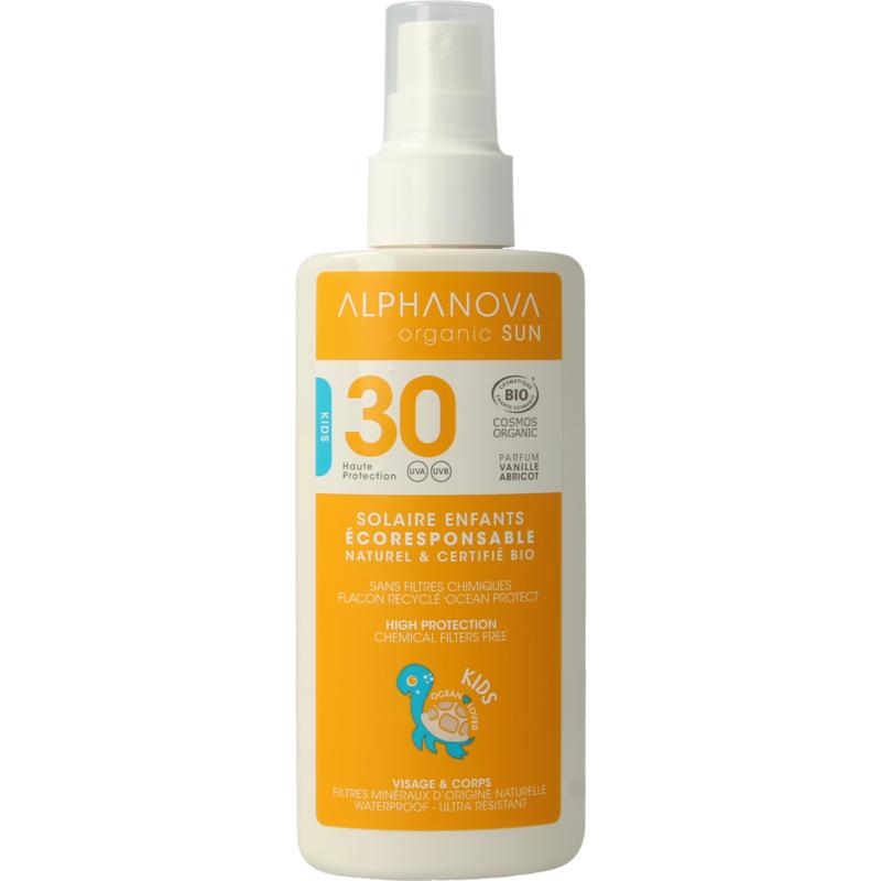 Alphanova Sun Sun Bio Kids Spray Spf30 Vegan