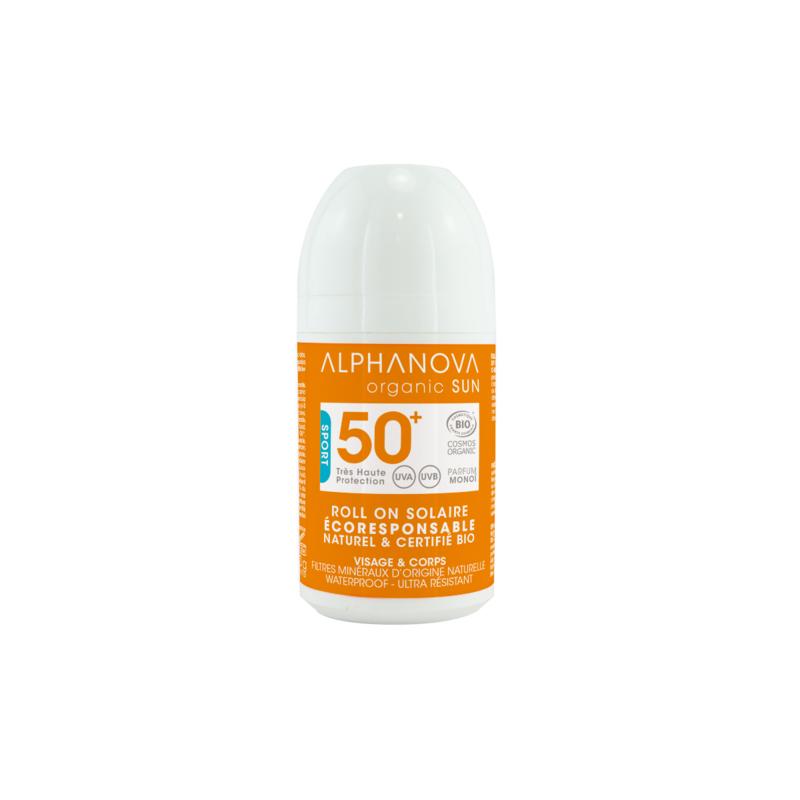 Alphanova Sun Sun Bio Roll-On Spf50+ Vegan