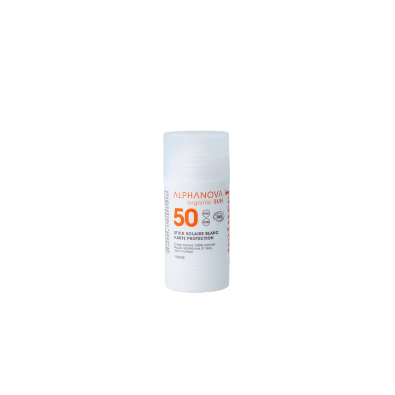Alphanova Sun Sun Stick Spf50+ Blanc Bio
