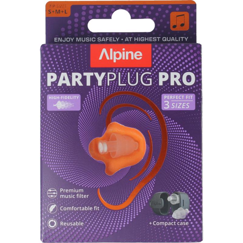Alpine Partyplug Pro Transparant