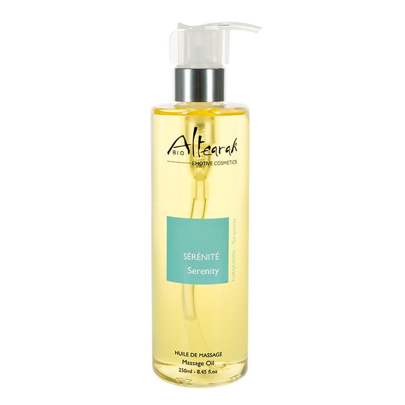 Altearah Massageolie Serenity Turqoise Bio
