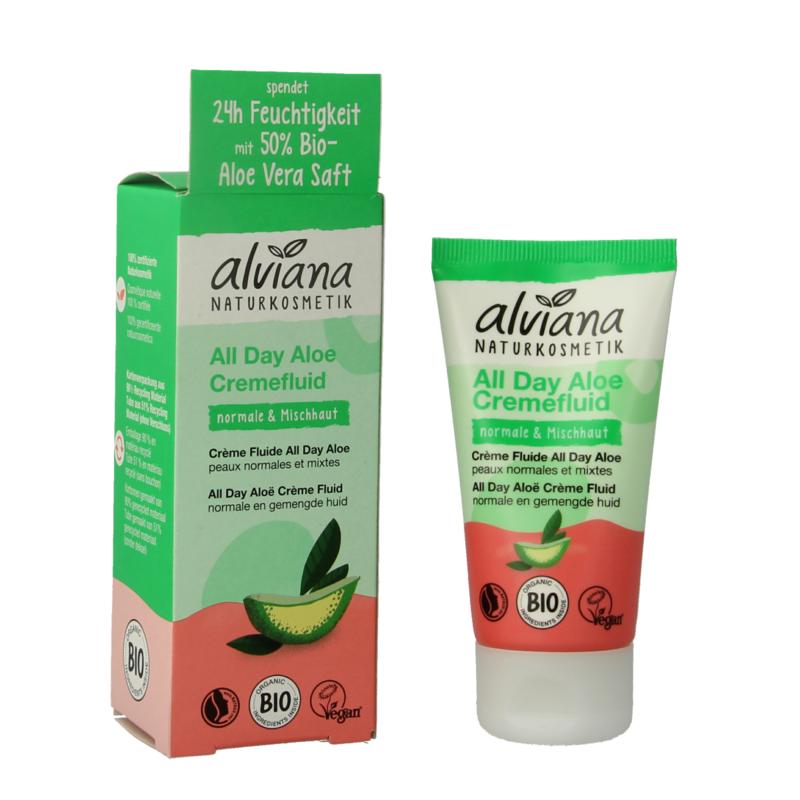 Alviana All Day Aloe Creme Fluid